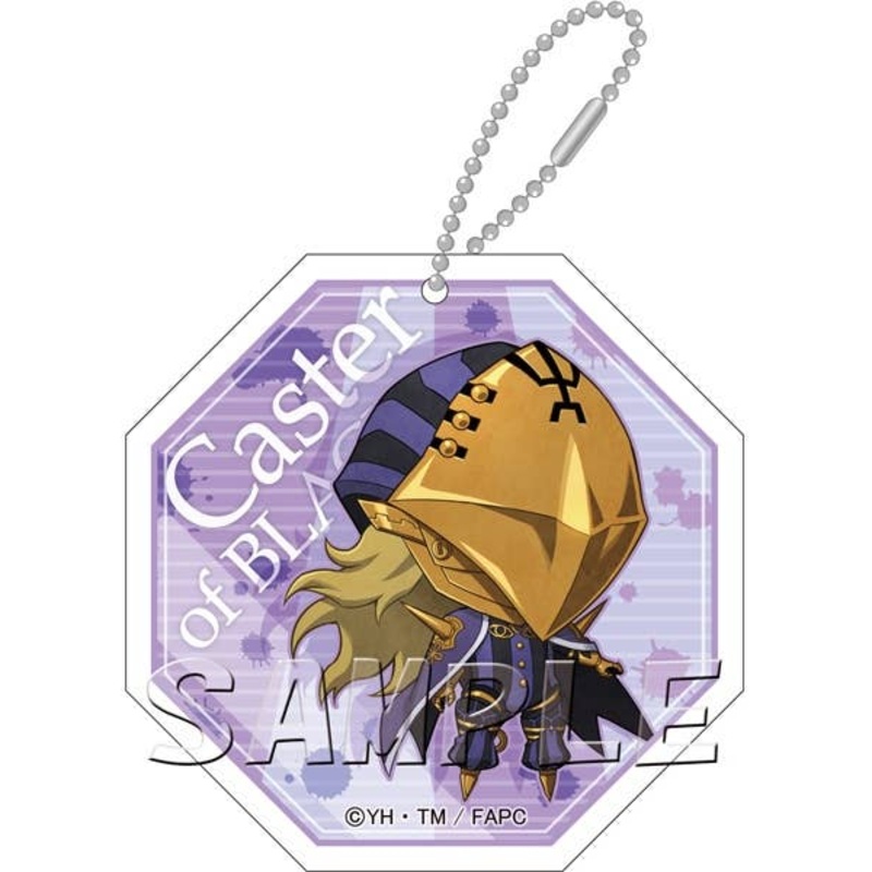 Fate/Apocrypha Felt Coaster Keychain Caster of Black