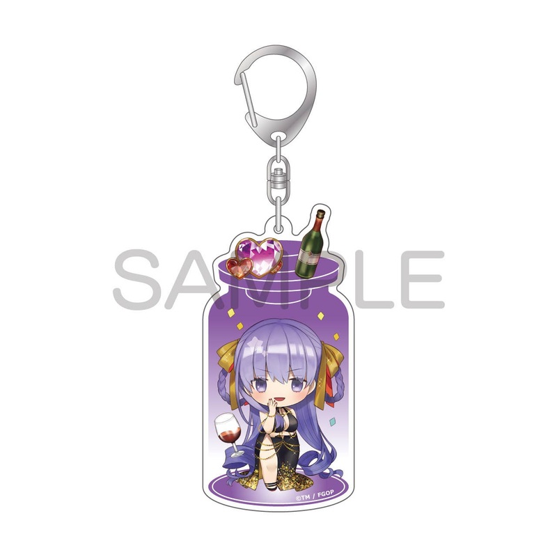 Fate / Grand Order: Charatoria Acrylic Keychain Moon Cancer / Bb Dubai