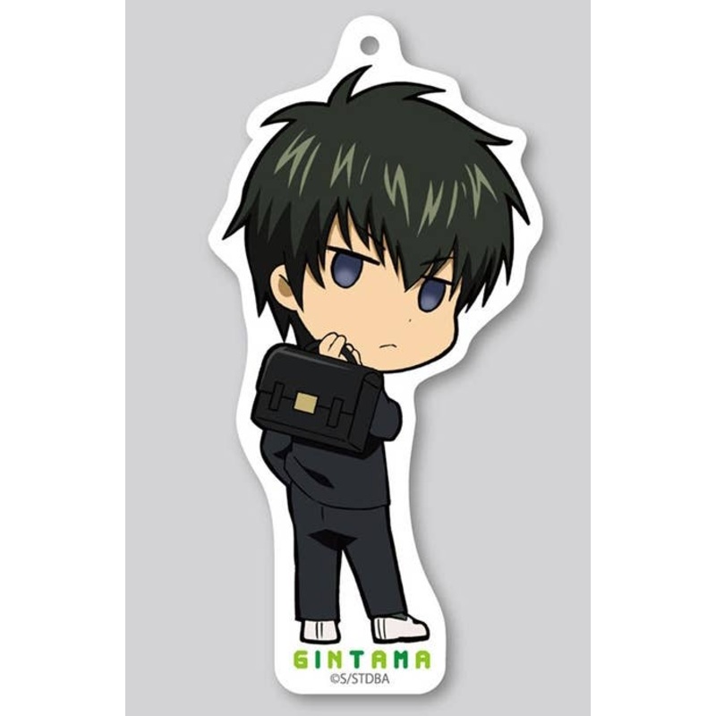 Gintama White Acrylic Keychain 03 Toshiro Hijikata