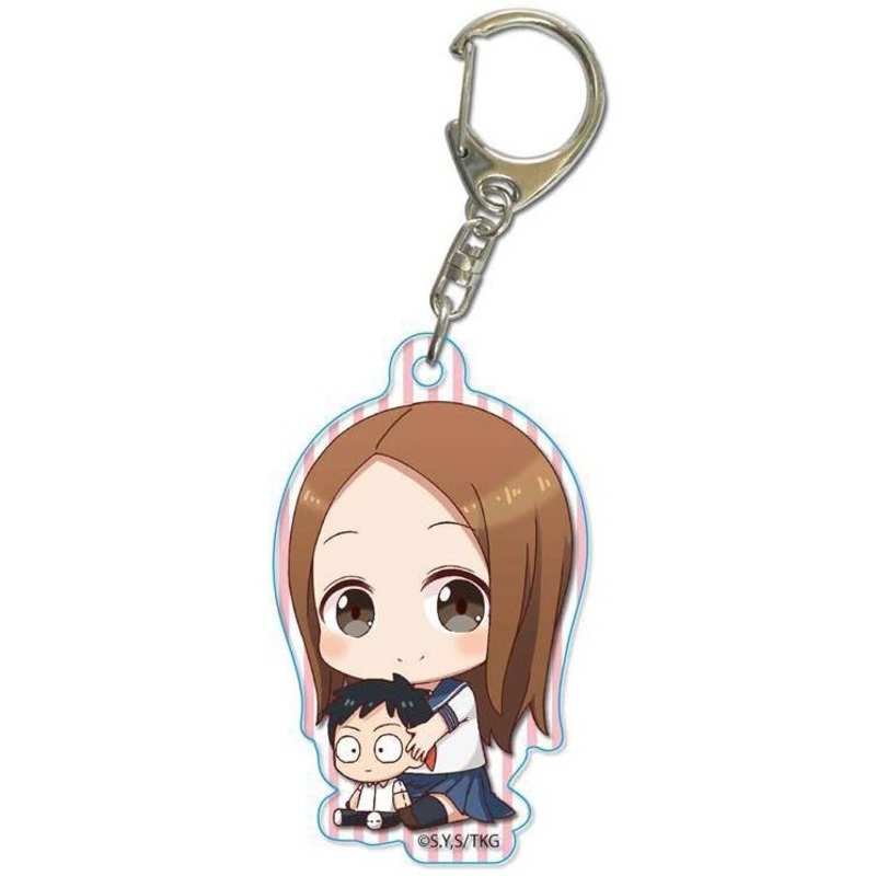 Karakai Jozu no Takagi-san GyuGyutto Acrylic Keychain / Takagi-san (School Uniform)