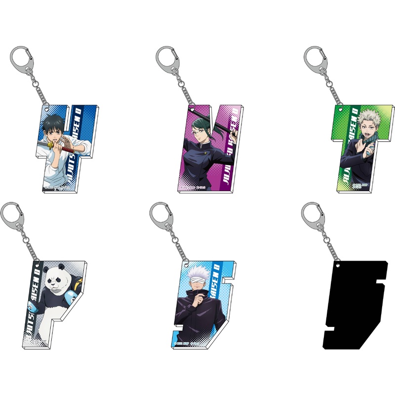 Movie Version Jujutsu Kaisen 0: Trading Acrylic Key Chain 1Box 6pcs