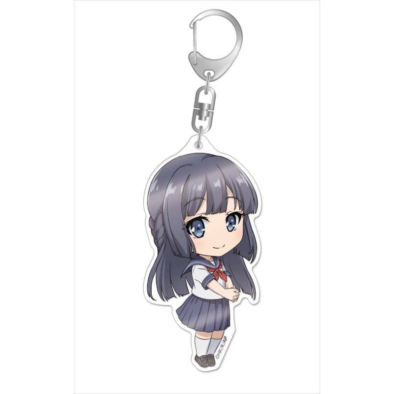 Rascal Does Not Dream of Bunny Girl Senpai: Nendoroid Plus Big Acrylic Keychain Shoko Makinohara 1