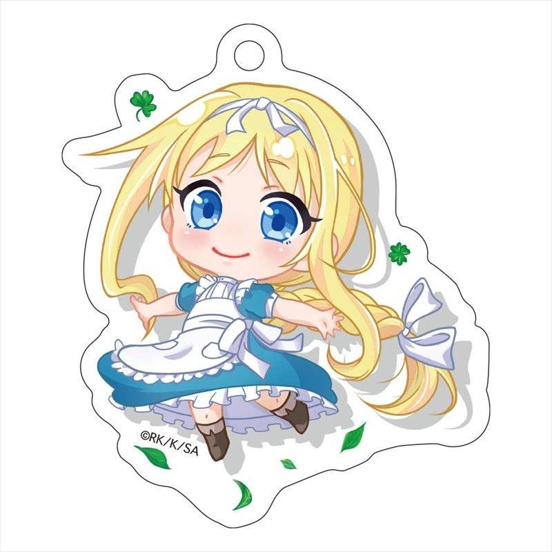 Sword Art Online: Alicization: Popuchara Die-cut Acrylic Keychain Alice (Childhood)