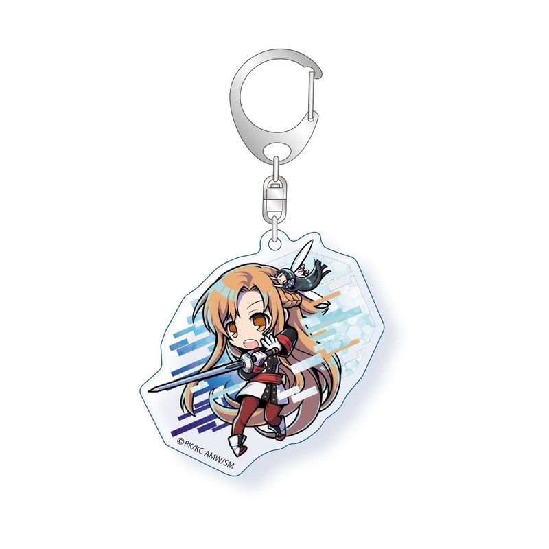 Sword Art Online -Ordinal Scale- Die Cut Acrylic Keychain (Asuna)