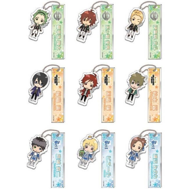 The Idolmaster SideM Room Keychain mini: 1Box (9pcs)