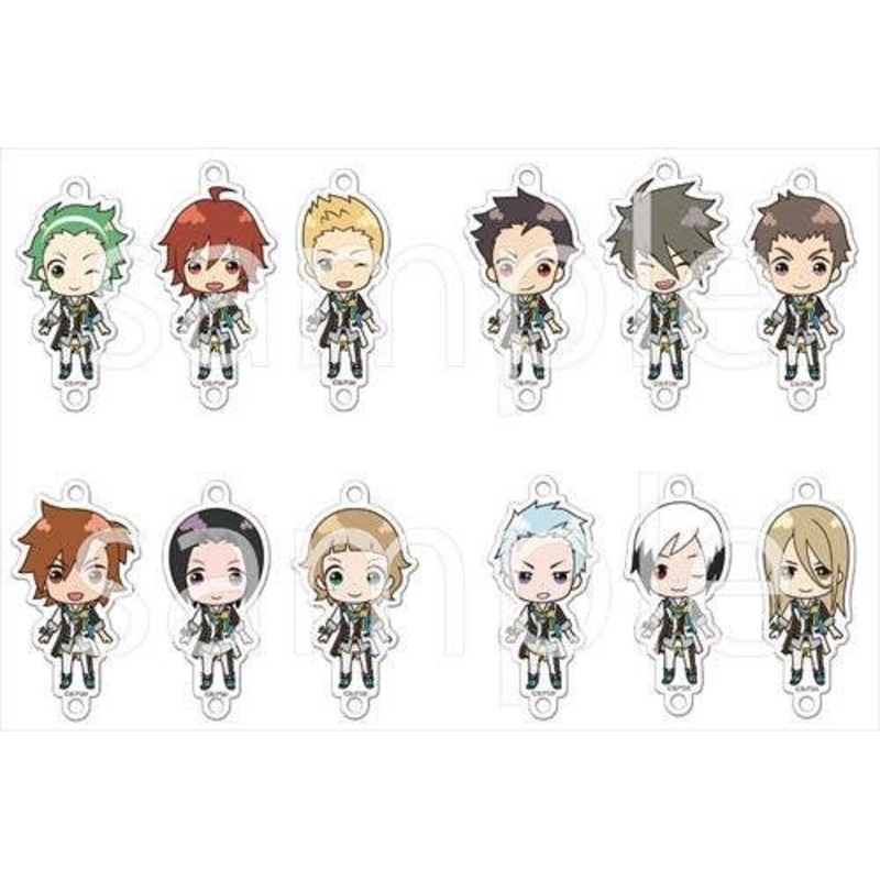 The Idolmaster SideM Tsunagaru Acrylic Keychain Vol.1 1Box 12pcs