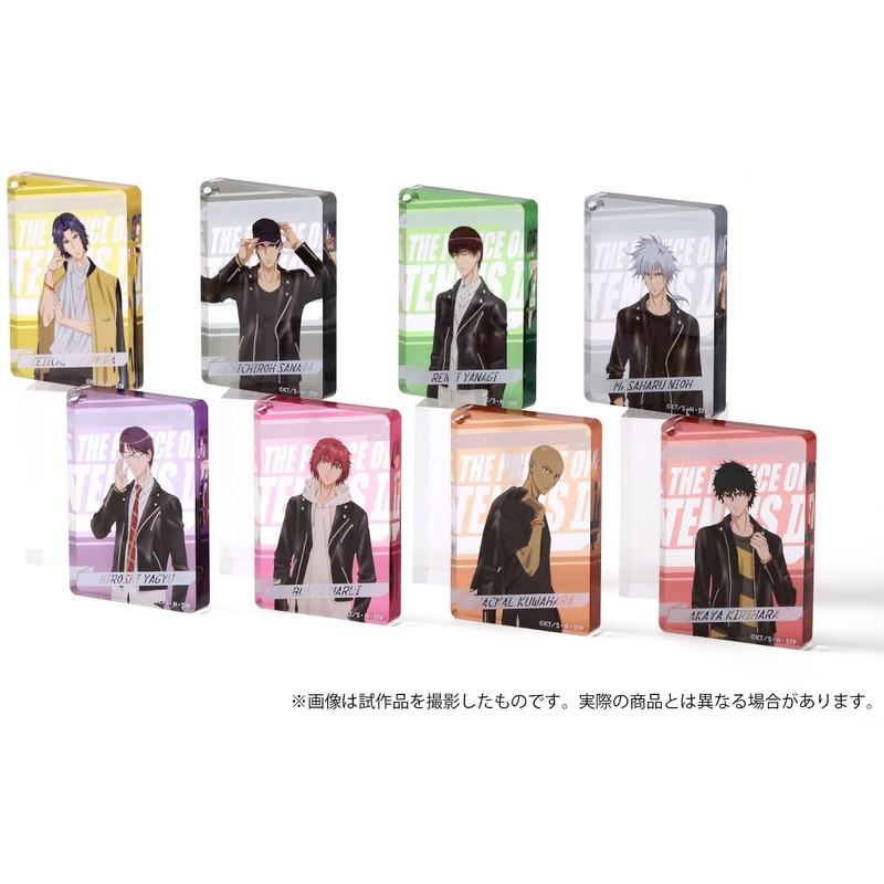 The New Prince of Tennis (Anime Ver.): Square Acrylic Keychain Collection 1Box 8pcs