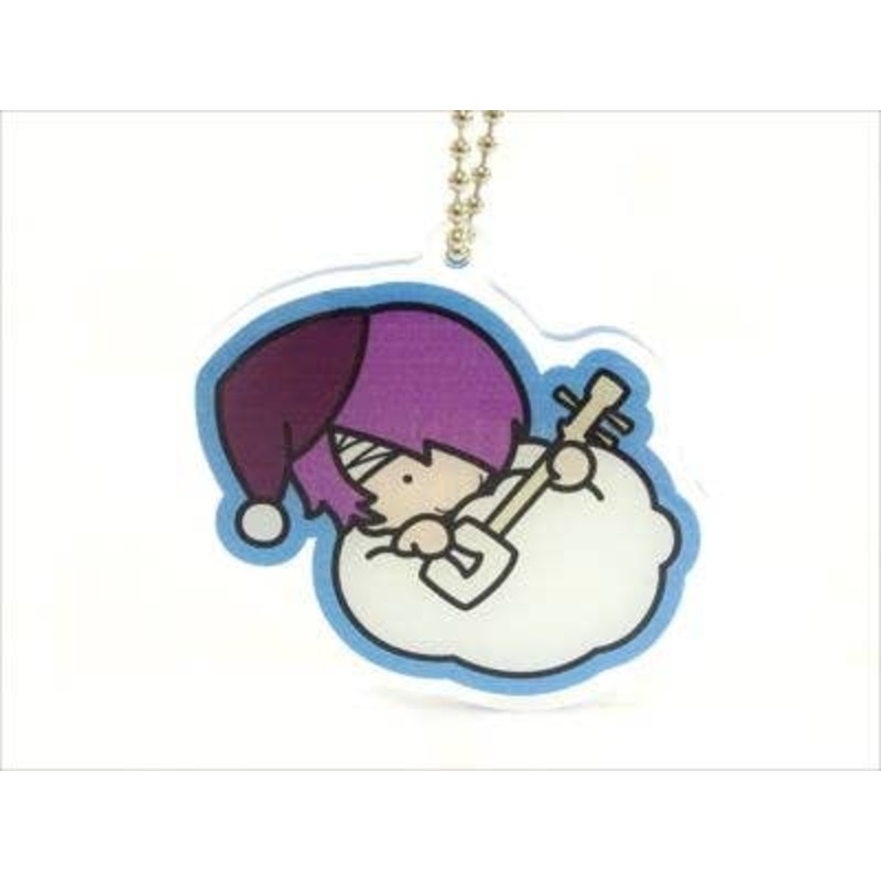 Gintama x Sanrio: Kiheitai x GO Good Night Pattern Tururun Acrylic Keychain (Takasugi)