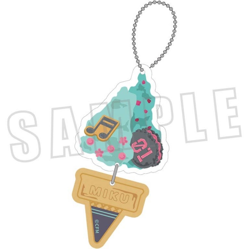 Hatsune Miku Series: Ice Cream Keychain