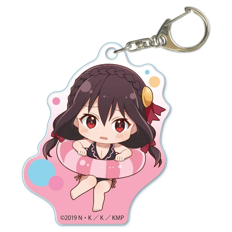 Kono Subarashii Sekai ni Shukufuku wo! Kurenai Densetsu: Pukasshu Acrylic Keychain Swimwear Ver. Yunyun