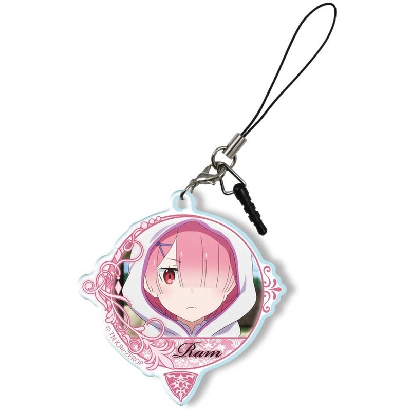 Re:Zero - Starting Life in Another World Acrylic Earphone Jack Accessory Ver.2 Design 06 (Ram / B)