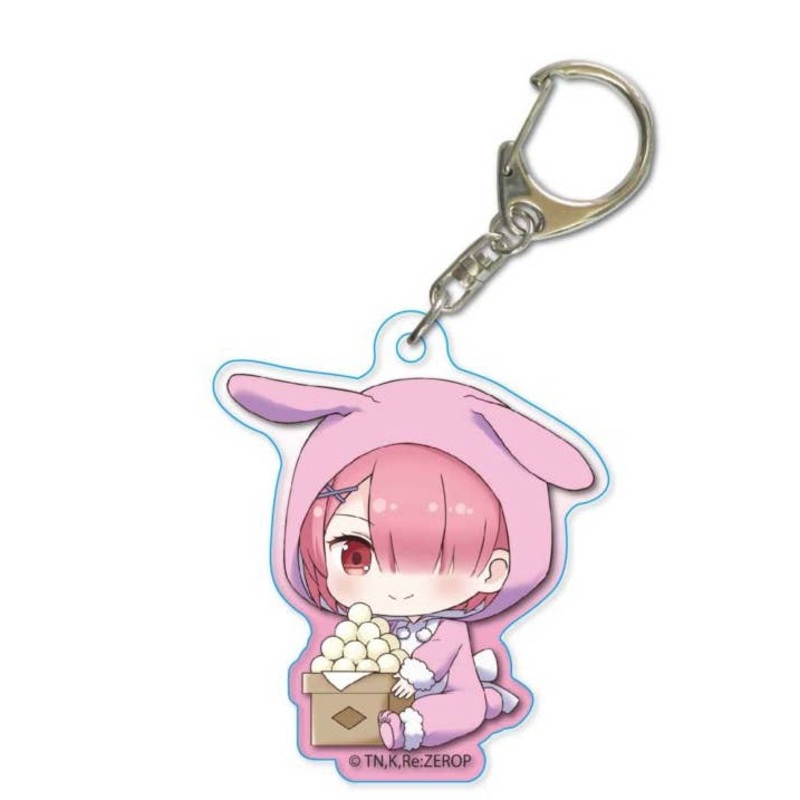 Re:Zero - Starting Life in Another World GyuGyutto Acrylic Keychain Viewing the Moon Ver.: Ram