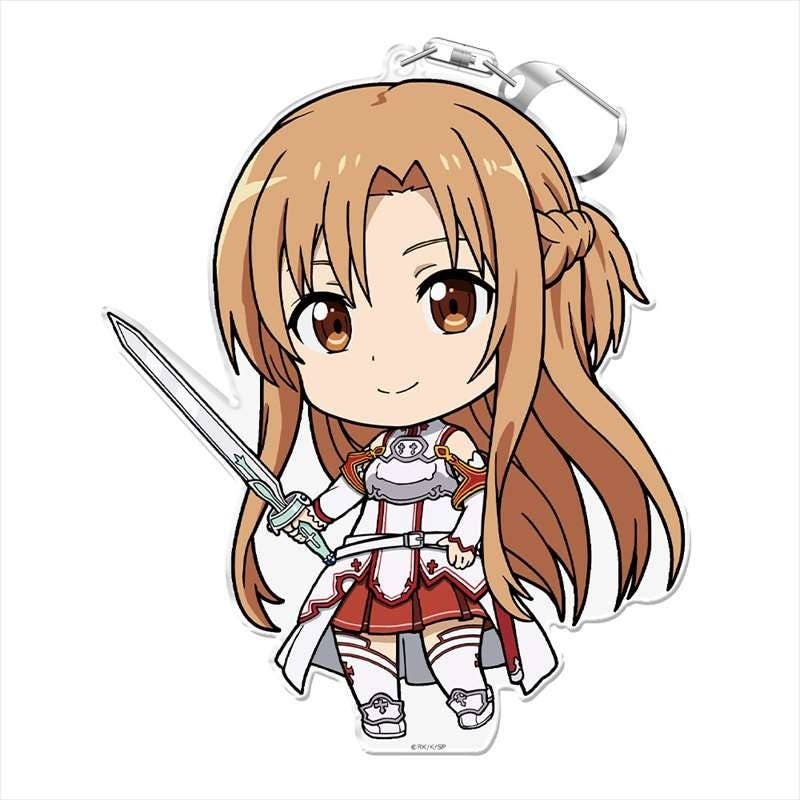 Sword Art Online: Big Puni Kore! Keychain (With Stand) Asuna (Aincrad)