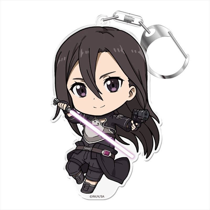 Sword Art Online: Puni Colle! Keychain (with Stand) Kirito [Phantom Bullet]