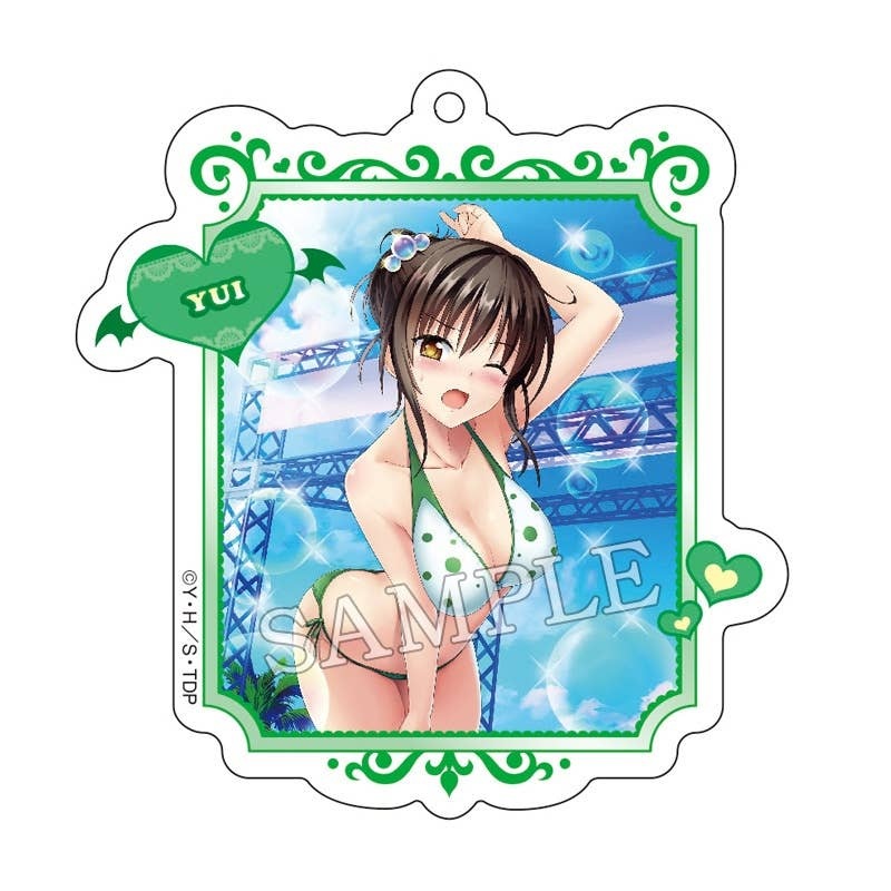 To Love-Ru Darkness: Acrylic Keychain 4.Yui Kotegawa