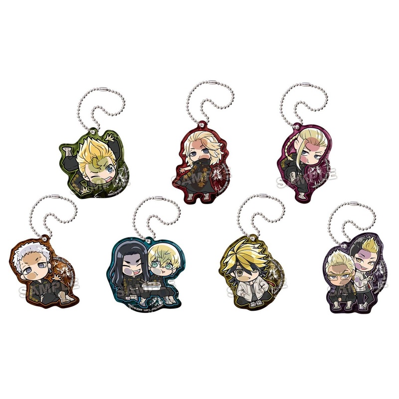 Tokyo Revengers: Pita! Deformed Acrylic Keychain: 1Box (7pcs)