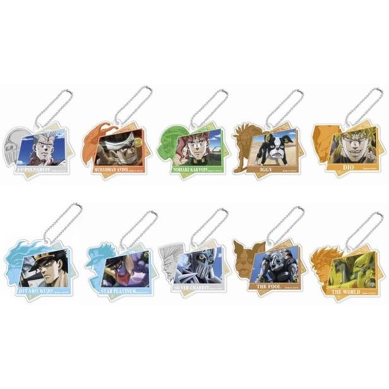 JoJo's Bizarre Adventure Decofla Acrylic Keychain Vol.3 Box: 1Box (10pcs)