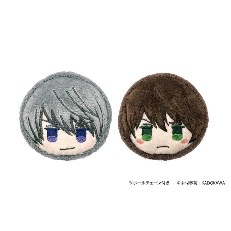 Junjo Romantica: Pure Romance: Petit Fuwa Macaron Mascot Misaki Takahashi & Akihiko Usami