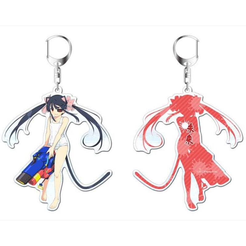 Senran Kagura: Acrylic Keychain Homura Crimson Squad Mirai
