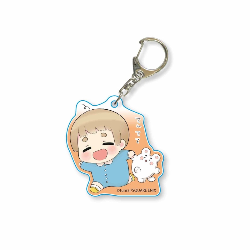 Tekutoko Acrylic Keychain Shota-kun to Ojisan: Shota-kun to Plush Toy