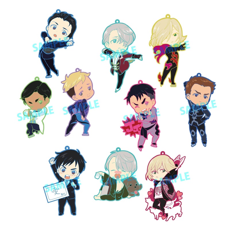 Yuri!!! on Ice: Toys Works Collection 2.5Mu!: 1Box (10pcs)