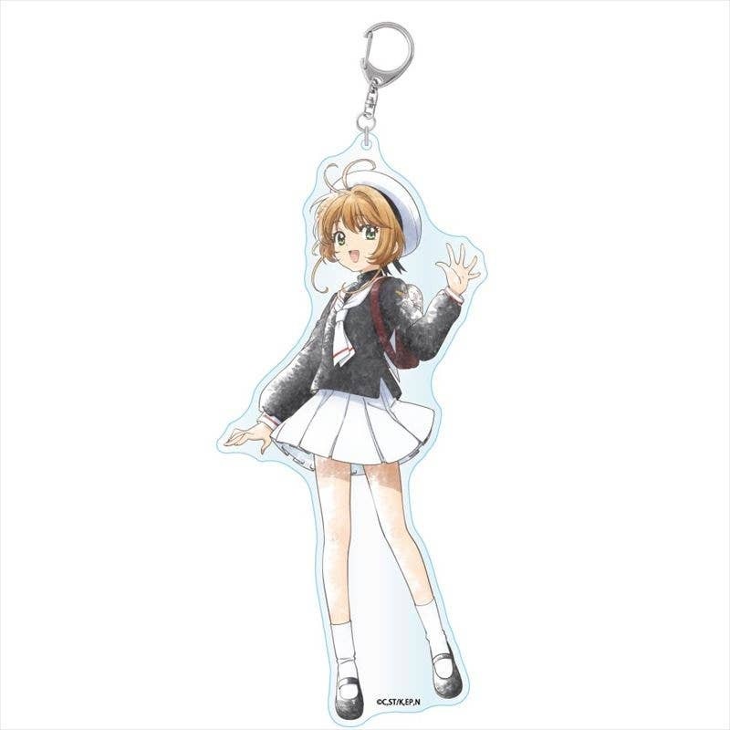 Cardcaptor Sakura Clear Card Edition: Komorebi Art Acrylic Keychain BIG Sakura Kinomoto B