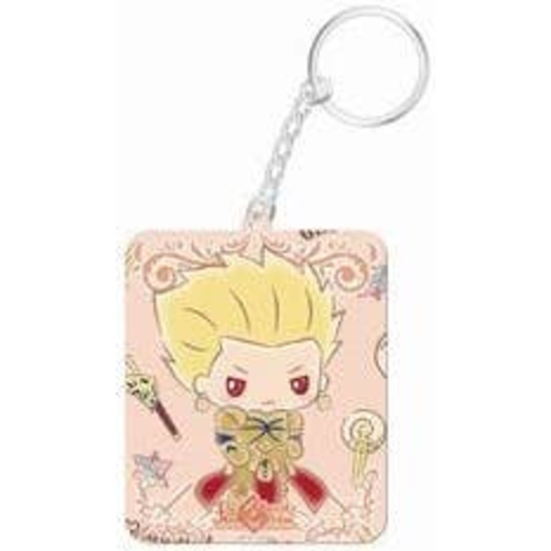 Fate/Grand Order: Design produced by Sanrio Wooden Keychain Gilgamesh