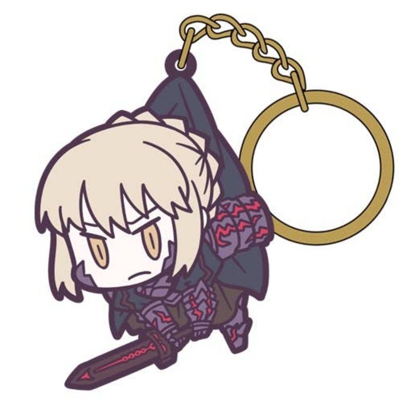 Fate: Grand Order: Saber: Artoria Pendragon (Alter) Pinched Keychain