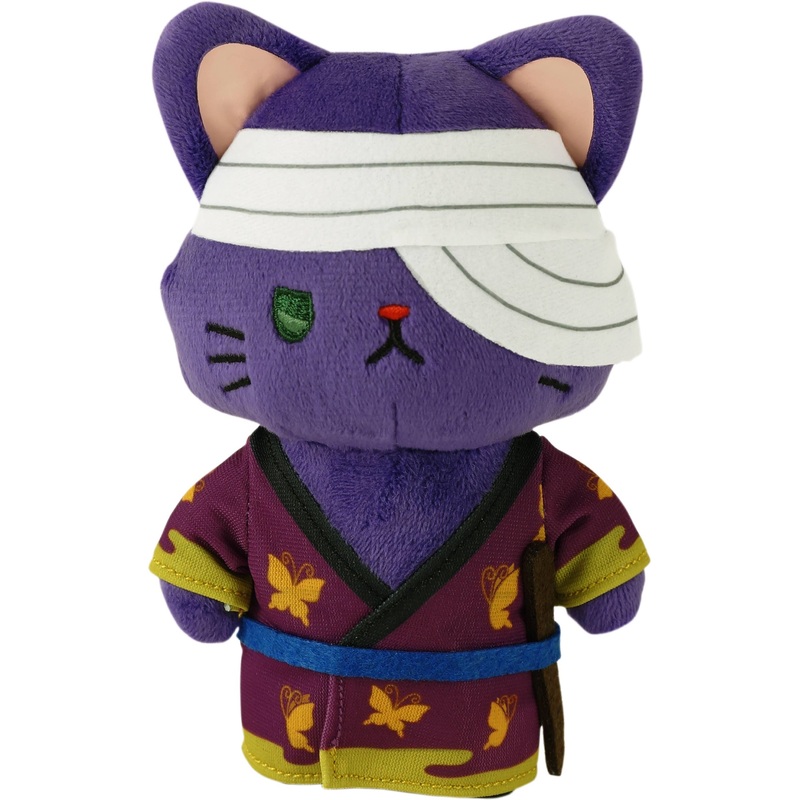 Gintama: withCAT Plush Keychain With Eye Mask Shinsuke Takasugi