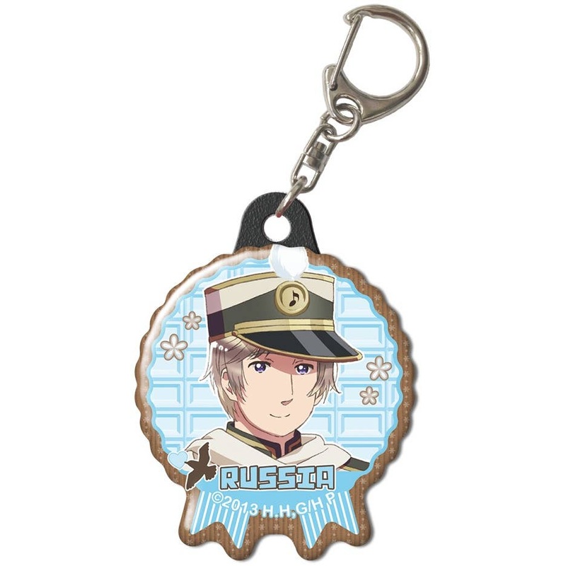 Hetalia: The Beautiful World Pukutto Keychain Design 07 (Russia)