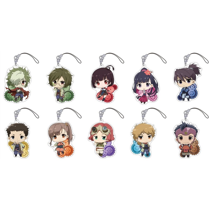 Kabaneri of the Iron Fortress: Petitkko Trading Acrylic Strap: 1Box (10pcs)