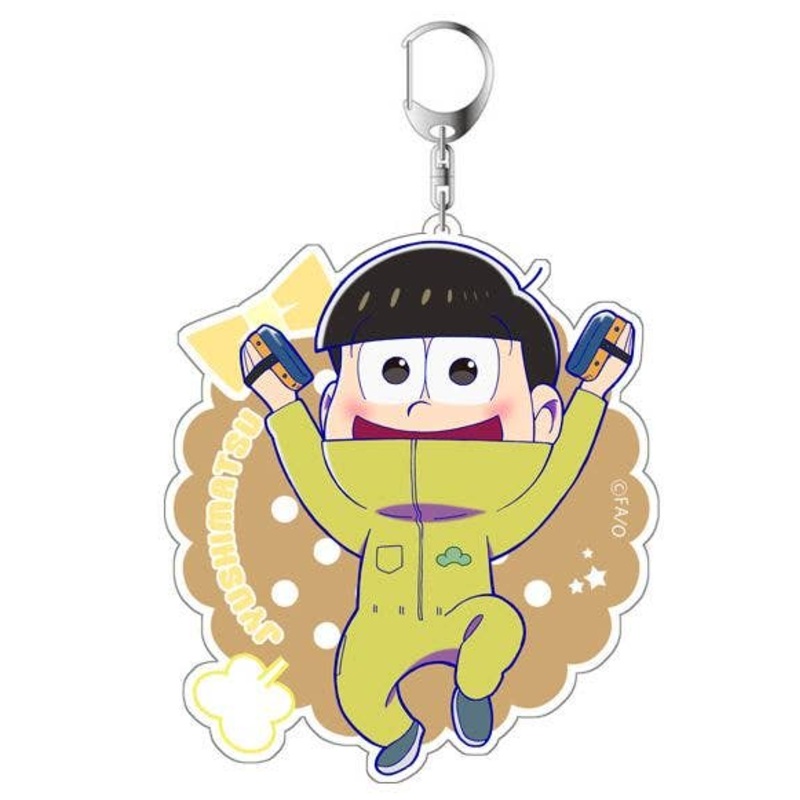 Osomatsu-san: Private Home Security Officer Matsu Acrylic Keychain Jyushimatsu