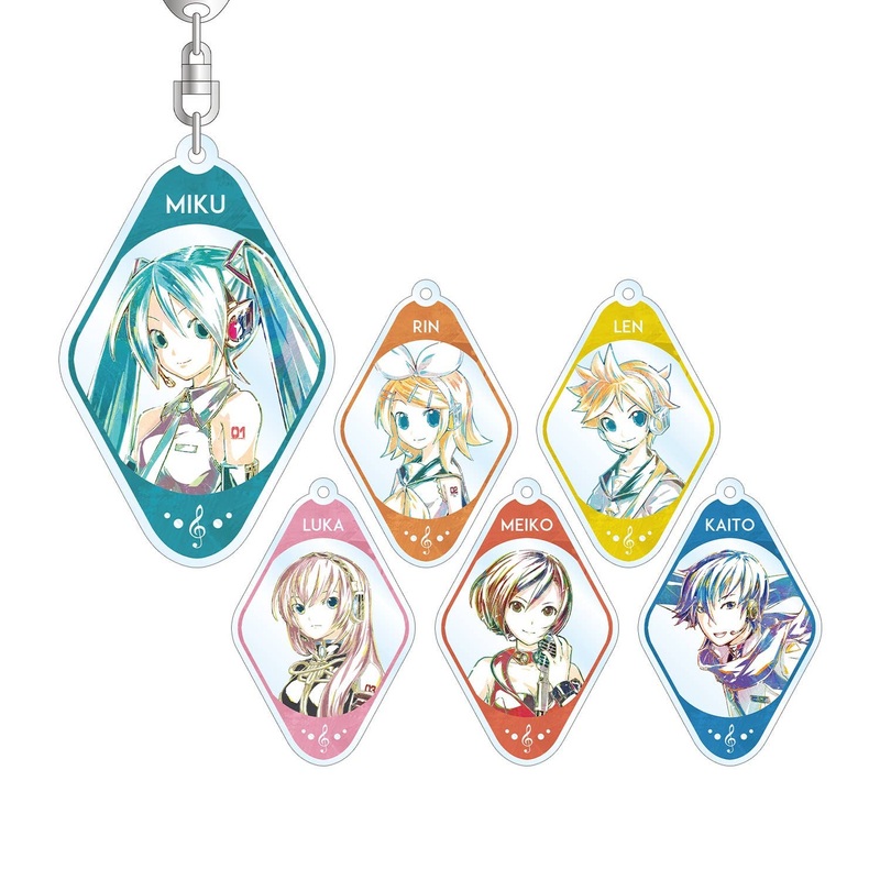 Piapro Characters: Trading Ani-Art Acrylic Keychain 1Box 6pcs