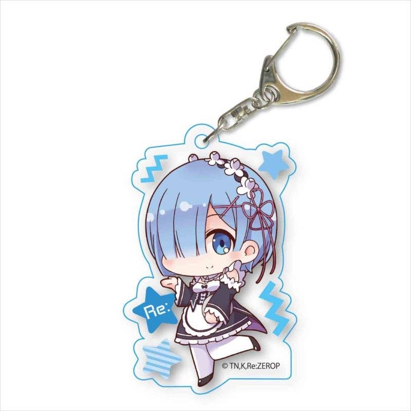 Re:Zero - Starting Life in Another World: Teku Toko Acrylic Keychain Rem