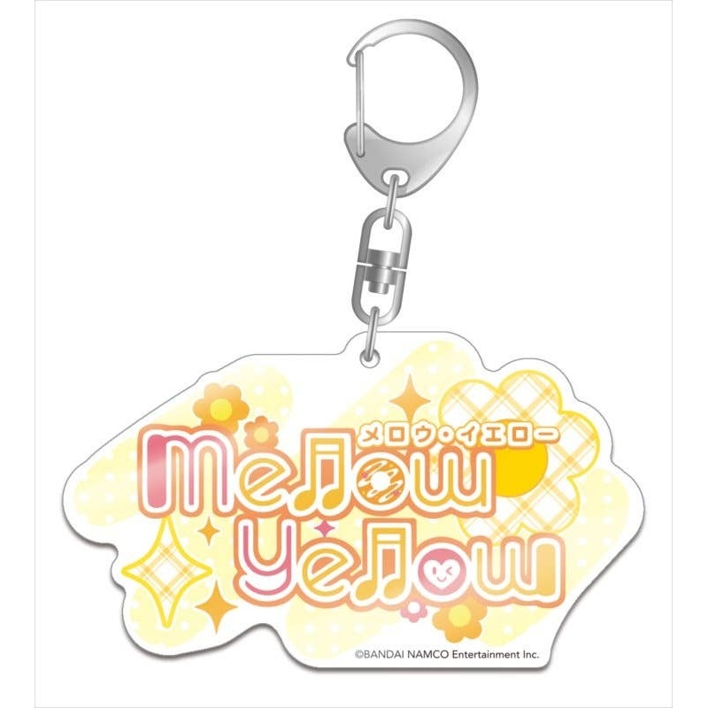 The Idolmaster Cinderella Girls: Unit Logo Big Acrylic Keychain Mellow Yellow