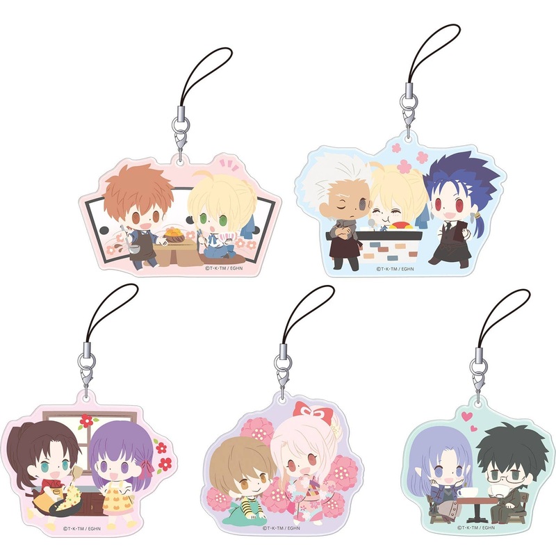 Today's Menu for the Emiya Family (Anime Ver.): Funi Funi Strap Collection: 1Box (5pcs)