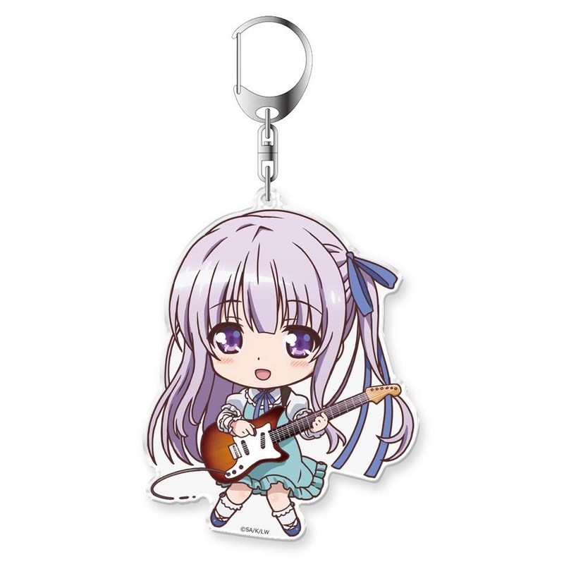 Angel's 3Piece!: Petit Colle! Acrylic Keychain Jun Goto