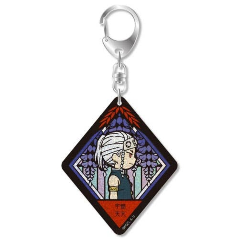 Demon Slayer: Kimetsu no Yaiba: Vetcolo Glitter Acrylic Keychain 08. Tengen Uzui