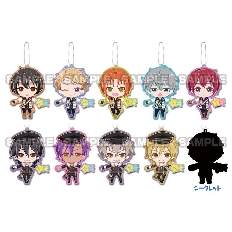 Ensemble Stars!: Hold Hands Deformed Keychain Vol.2: 1Box (10pcs)
