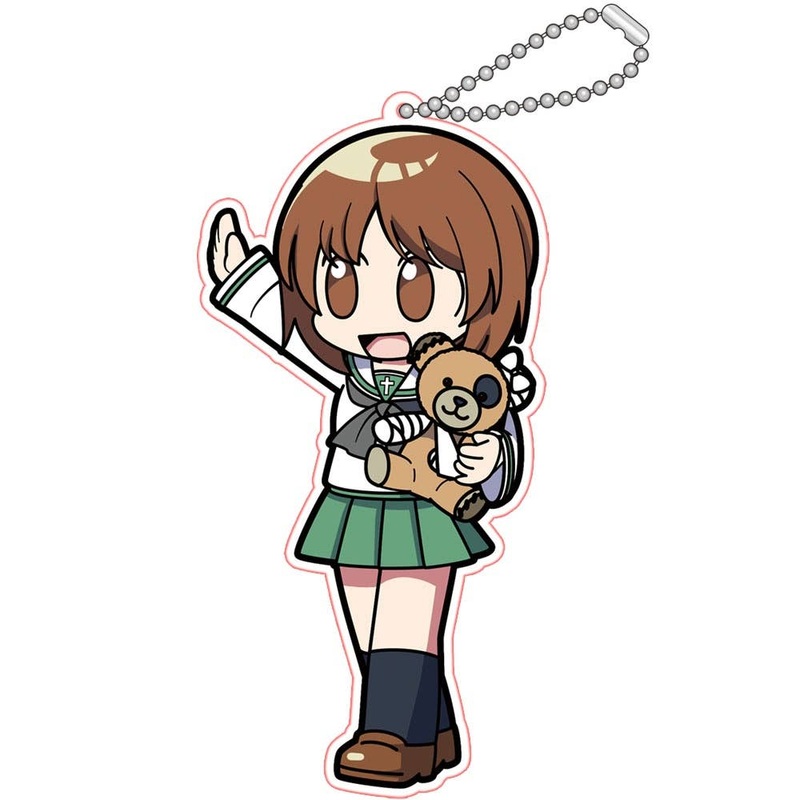 Girls und Panzer das Finale: High-touch Acrylic Keychain Miho Nishizumi