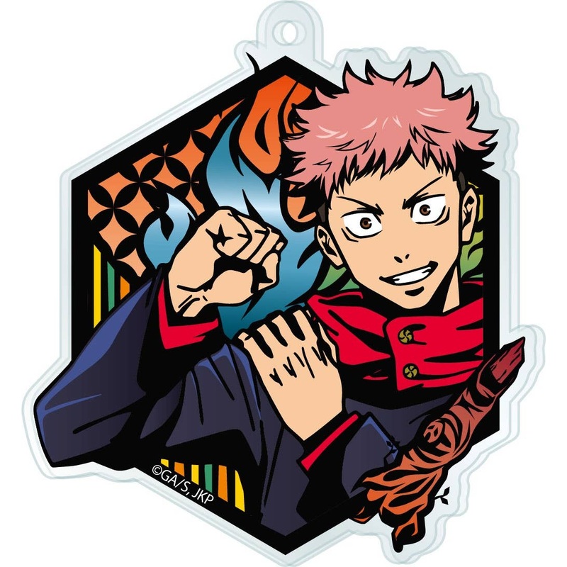 Jujutsu Kaisen: Paper-Cutting Series Acrylic Keychain Yuji Itadori