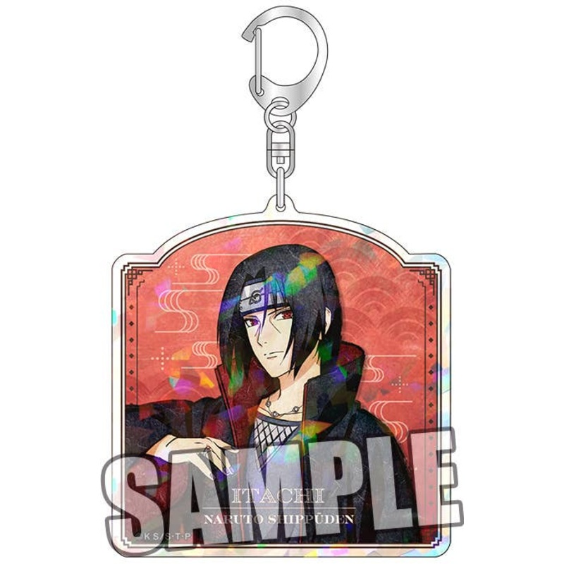 Naruto Shippuden: Hologram Acrylic Keychain Itachi Uchiha