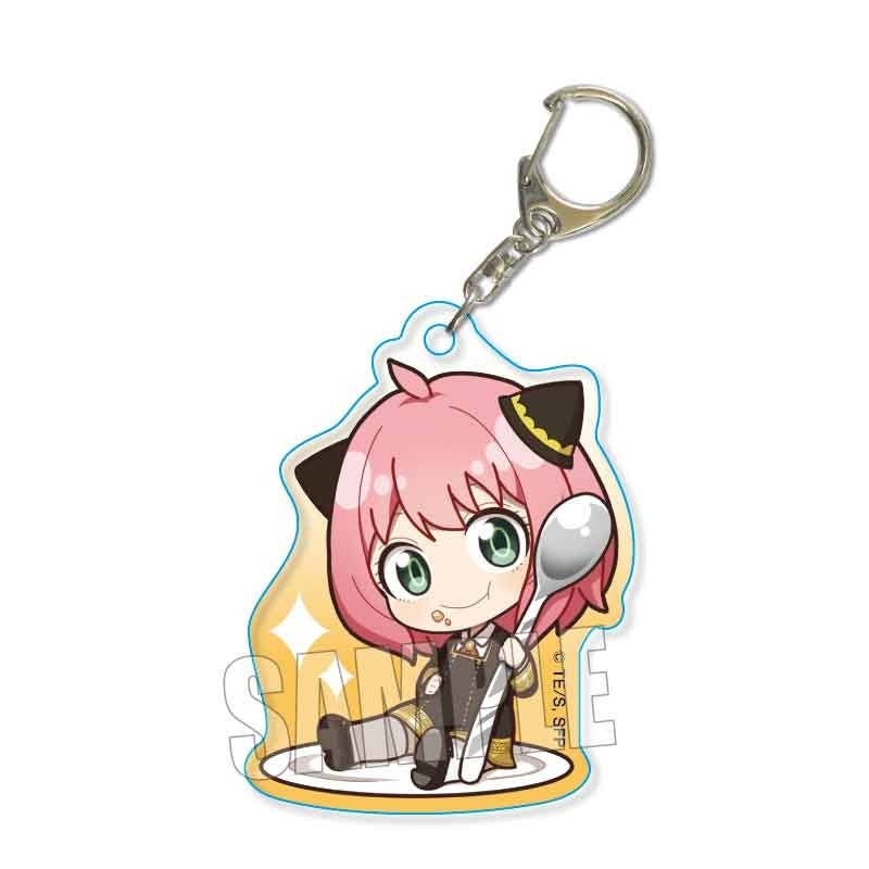 Spy x Family: Gochi Chara Acrylic Keychain / Anya Forger (School Uniform ver.)
