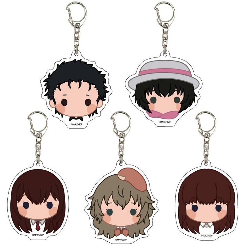 Steins;Gate 0 Acrylic Keychain 01 (KAOKAO): 1Box (5pcs)