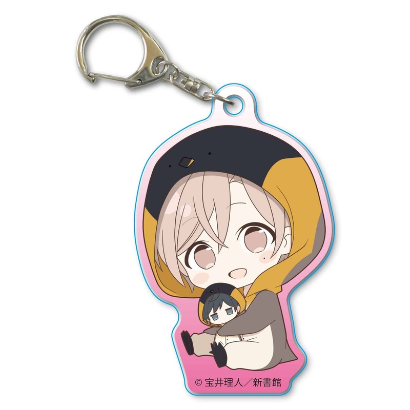 Ten Count: Gyugyutto Acrylic Keychain: Shirotani Tadaomi (Penguin)