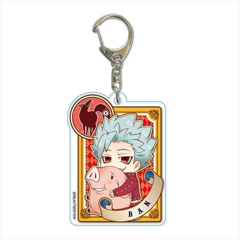 The Seven Deadly Sins: GyuGyutto Acrylic Keychain B