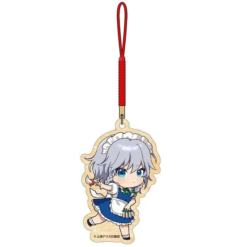 Touhou Project Netsuke Strap (Sakuya)