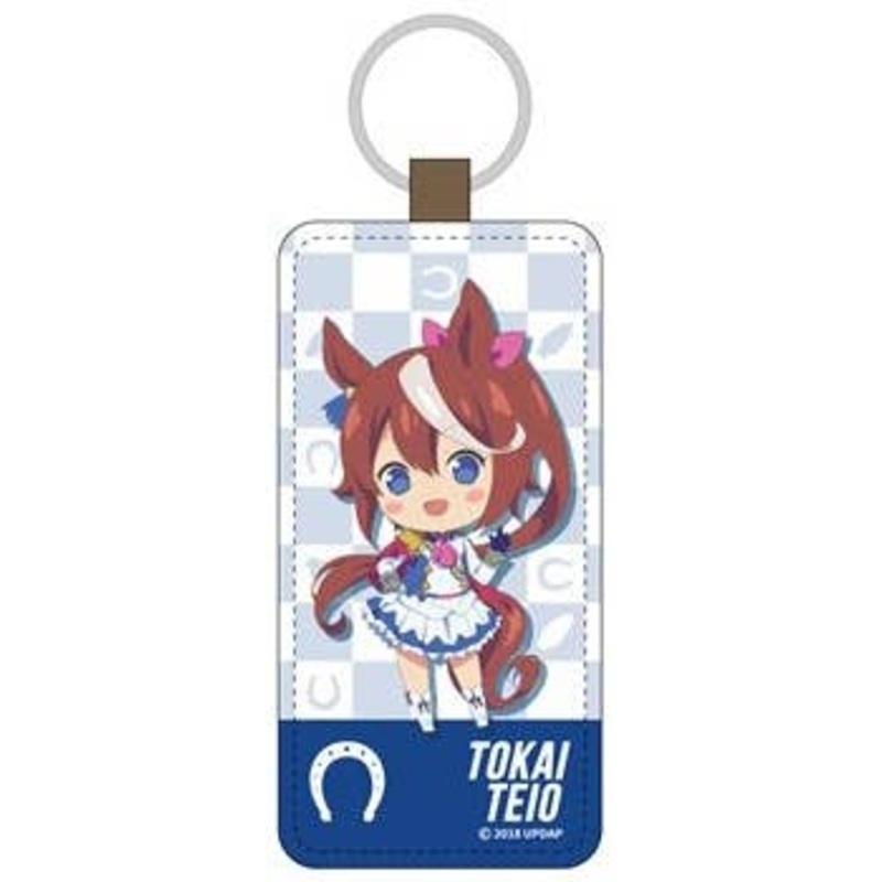 Uma Musume Pretty Derby Leather Keychain Tokai Teio