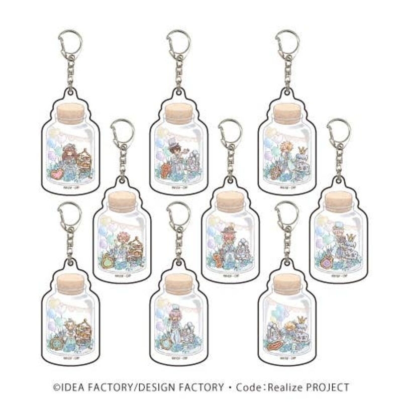Code: Realize - Guardian of Rebirth: Acrylic Keychain #2 Fairy Tale Ver. (GraffArt) 1Box 9pcs