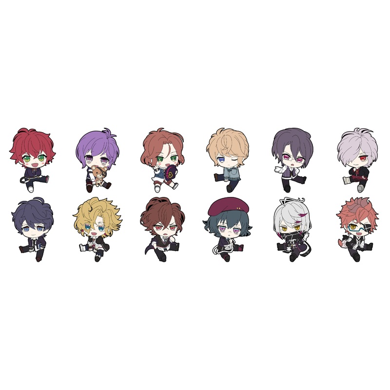 Diabolik Lovers More, Blood: Petanko Trading Rubber Strap: 1Box (12pcs)